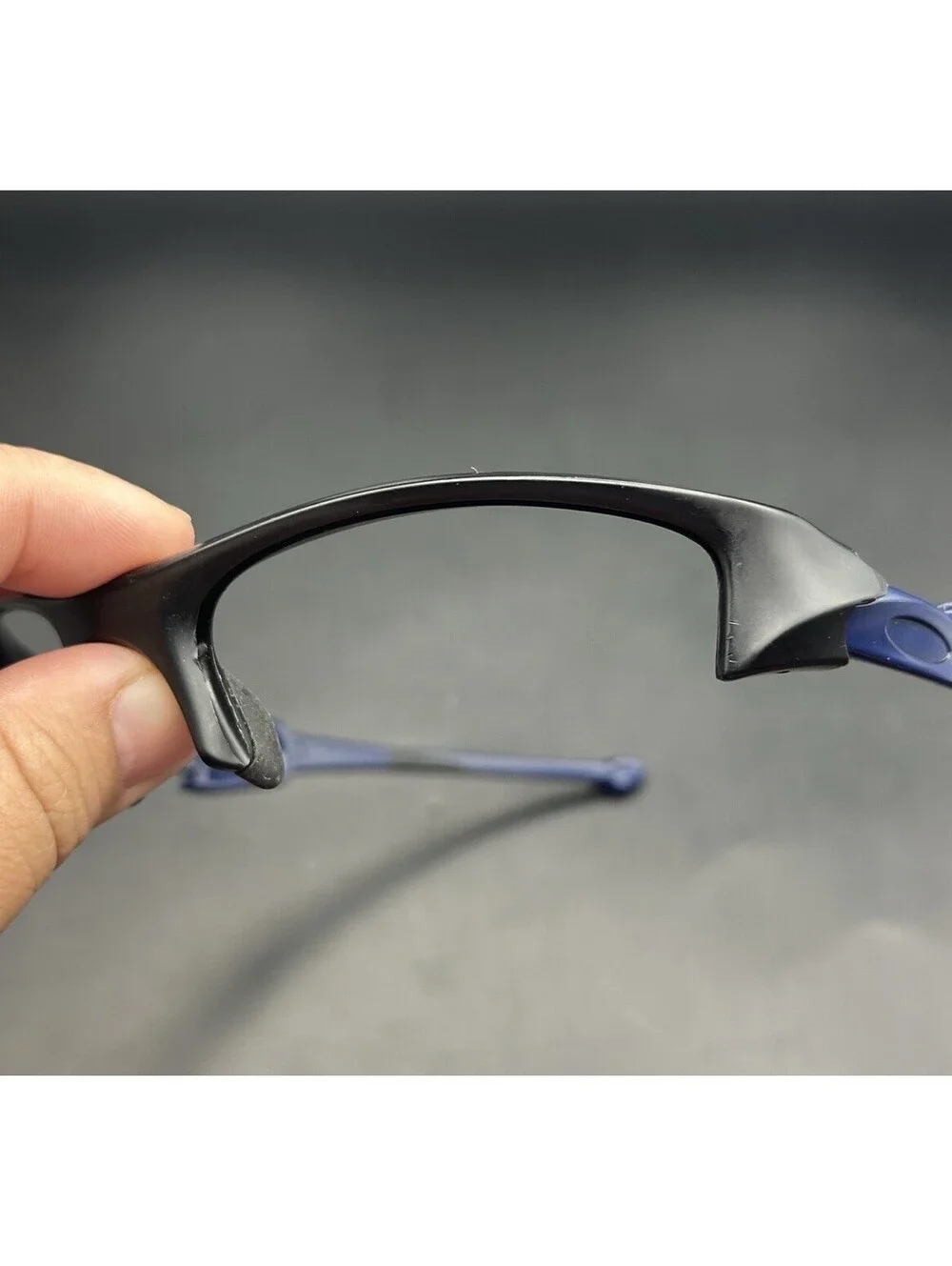 Oakley Flak Jacket Matte Black/Polished Navy Frame